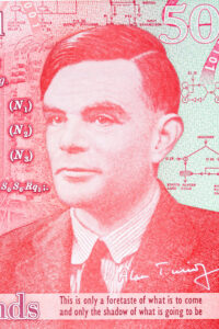 English money portrait Alan Turing