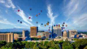 Boise, Idaho skyline