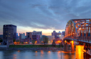 Bridge into Charleston, West Virginia