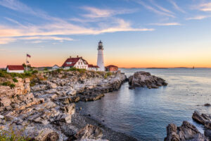 Lighthouse in Portland, Maine