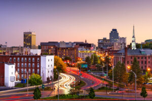 Worcester, Massachusetts skyline