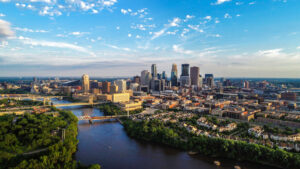 Minneapolis, Minnesota cityscape