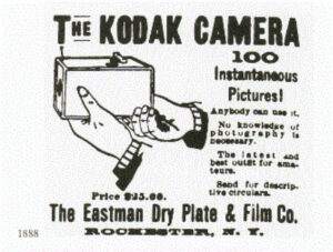 Kodak camera original ad